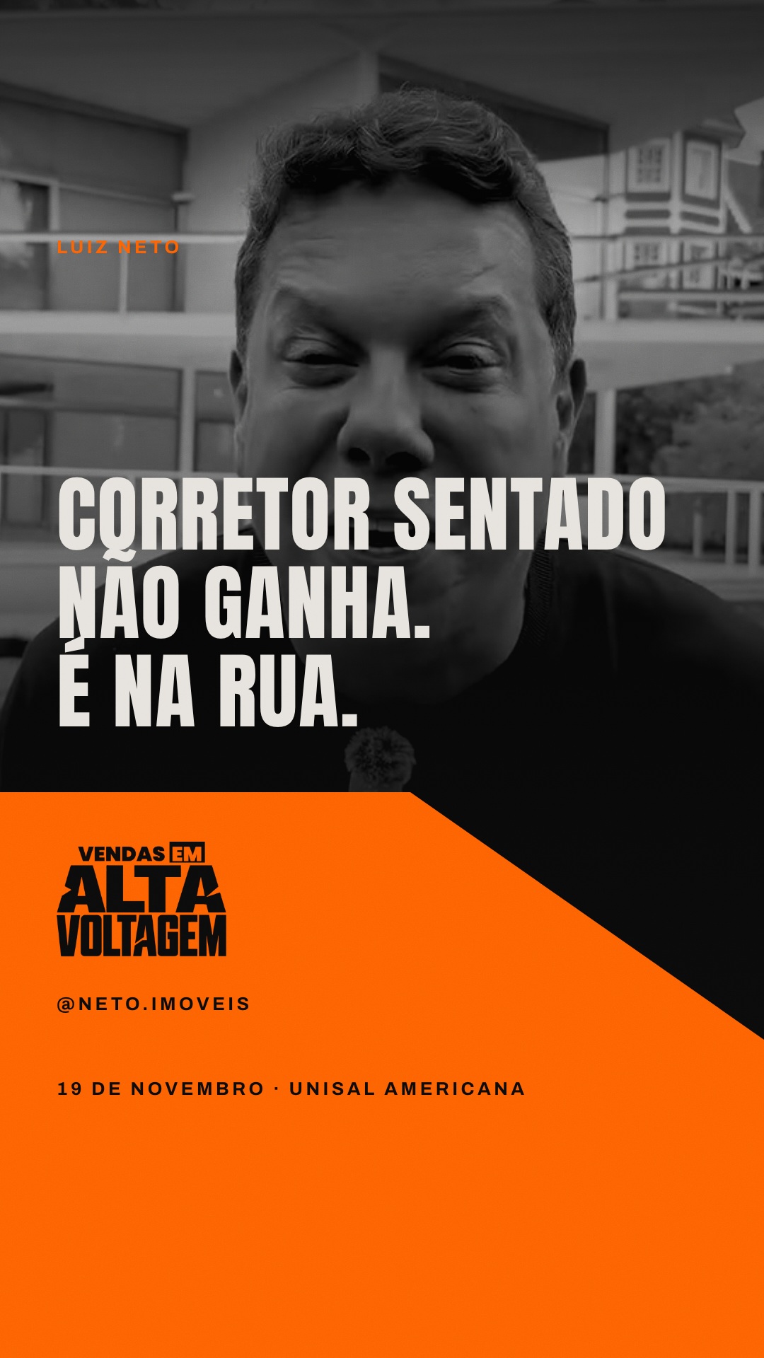 É na rua