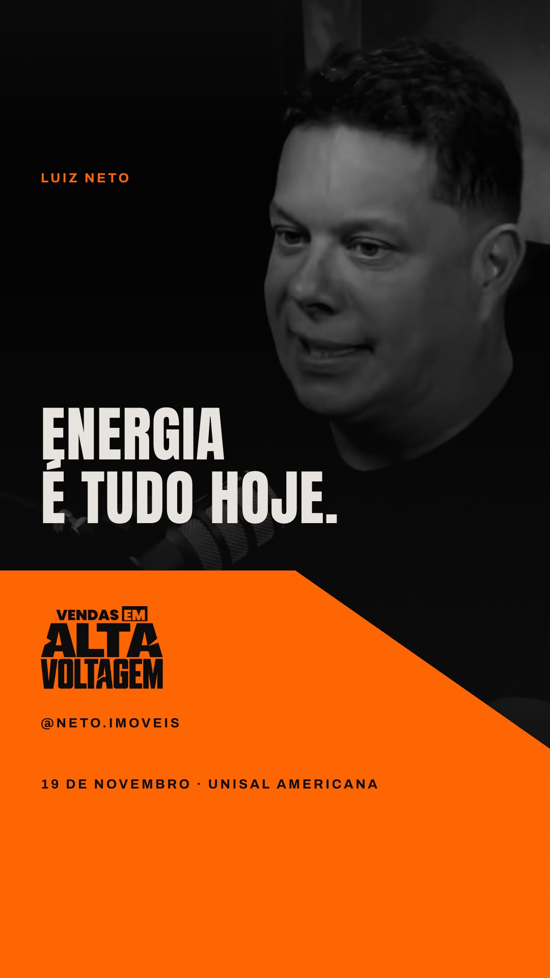 Energia é tudo hoje